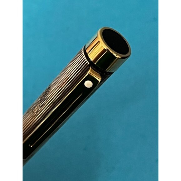 SHEAFFER Pen Set Ball and Fountain Pen Targa STERLING SILVER .925 14k nib dot - Picture 9 of 14